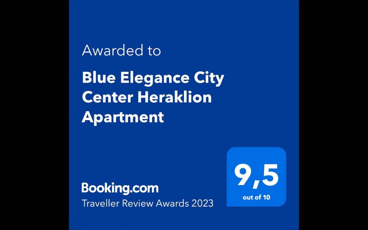 Blue Elegance City Center Heraklion Apartment Buitenkant foto